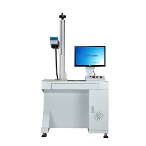 20W 30W 50W banc superior automàtic d'enfocament automàtic màquina de marcatge làser de fibra